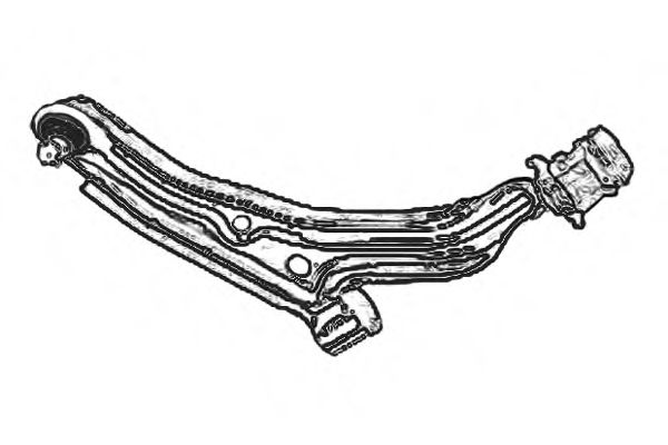 Brat, suspensie roata